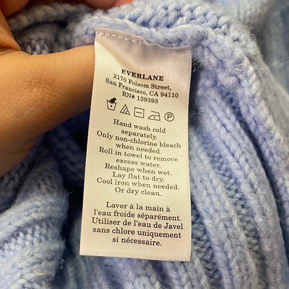 Everlane CloudSoft  Oversized Turtleneck Sweater - Picture 3 of 6